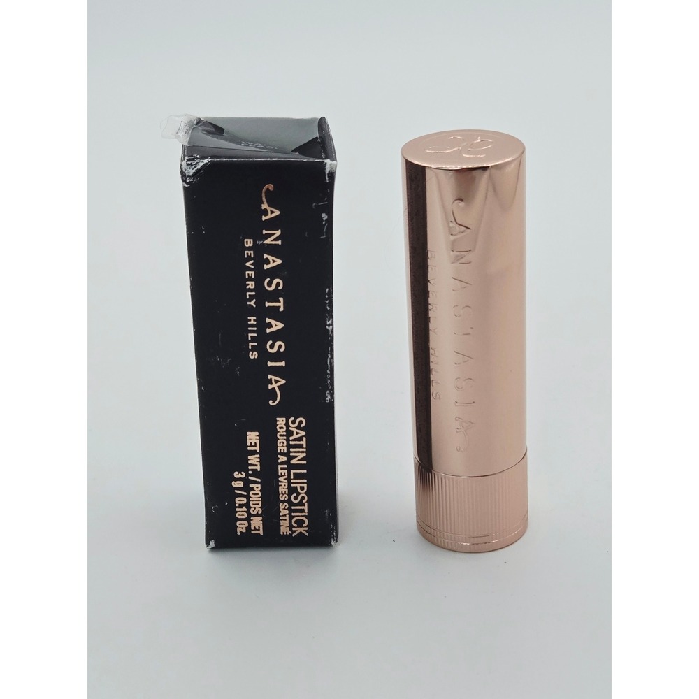 Anastasia Beverly Hills Satin Lipstick Warm Peach 3g 0.10oz New In Box